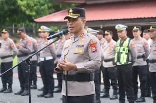 42 Personel Polres Wajo Naik Pangkat, Penghargaan Harus Sejalan dengan Tanggung Jawab