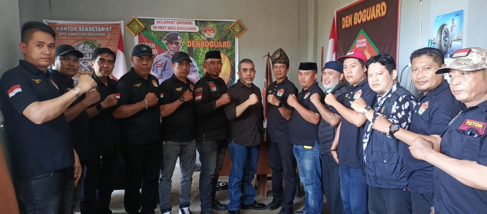 Pengukuhan Pengurus PAC Somba Opu  Digelar  di Markas Datasemen Bodyguard DPP Sulawesi Selatan