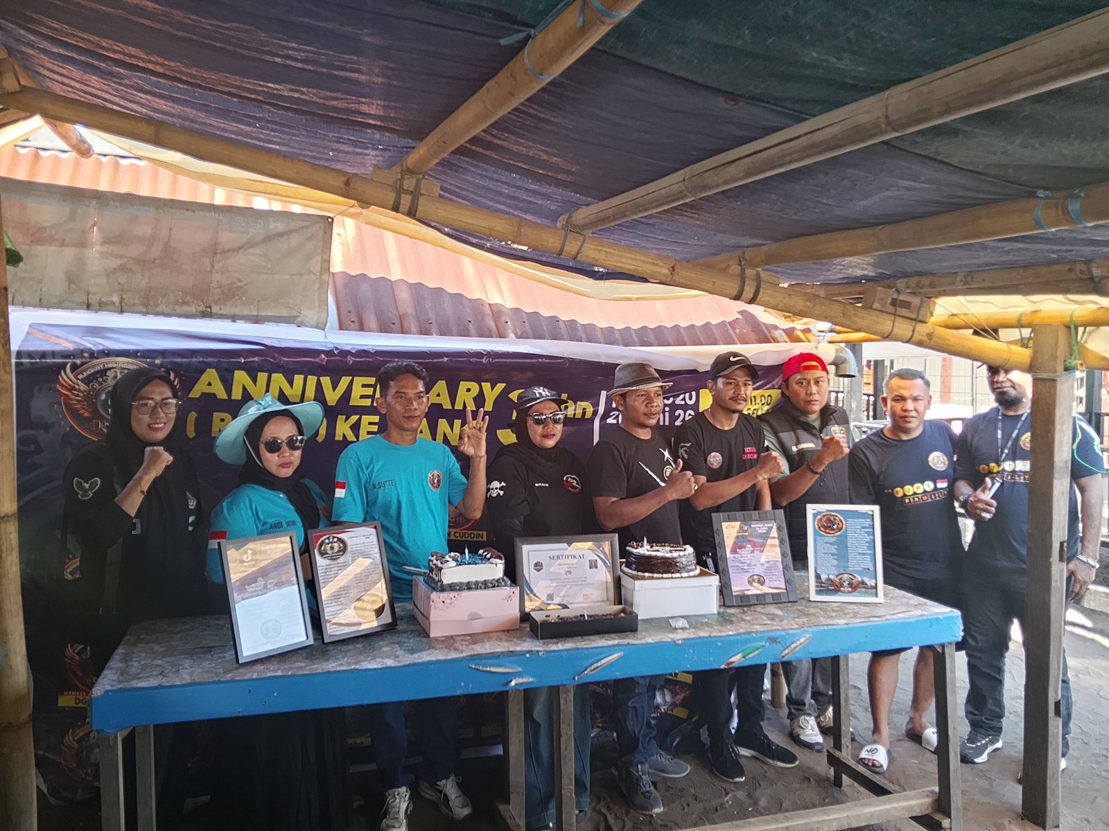 Anniversary Family RMB Ke-3 Berlangsung Meriah di Pesisir Tanjung Pantai Biru