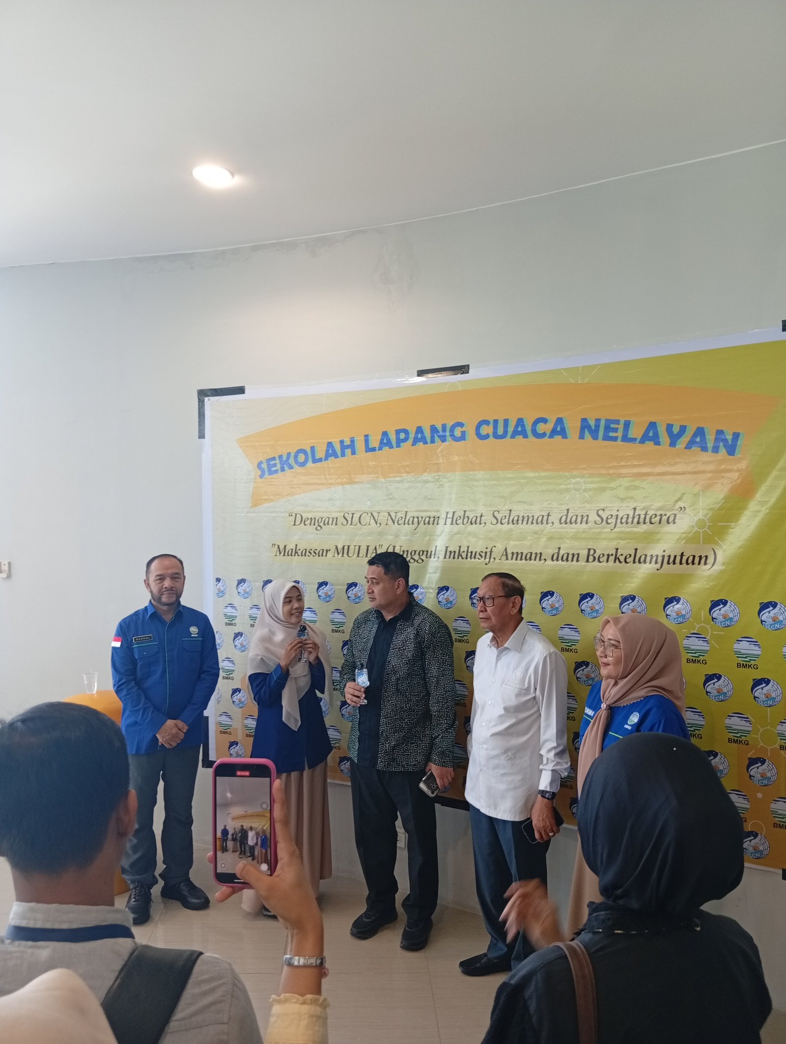 BMKG Gelar Sekolah Lapang Cuaca Nelayan Kota Makassar, Tingkatkan Keselamatan dan Kesejahteraan Nelayan